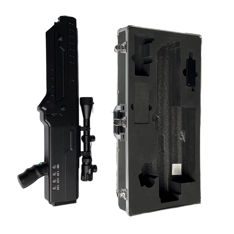  龙楼镇手持便携式枪型低空防御反制四通道A型