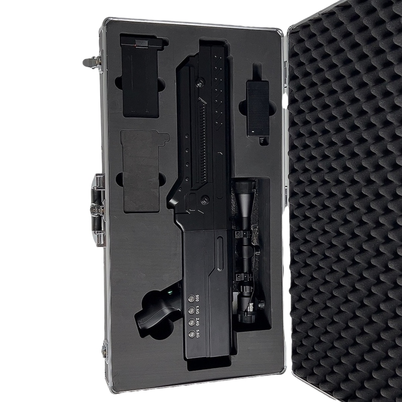  龙楼镇手持便携式枪型低空防御反制四通道B型